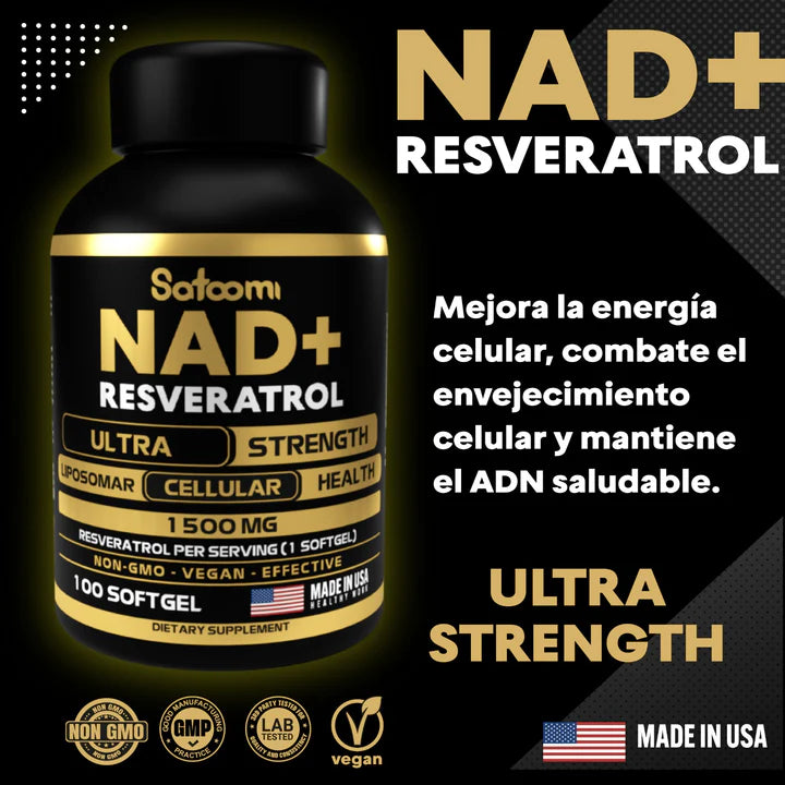 NAD + resveratrol - Promocion por HOY!